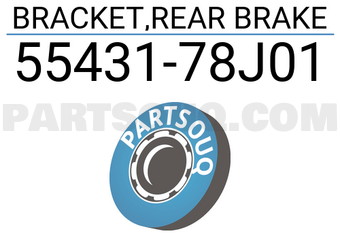 Suzuki 5543178J01 BRACKET,REAR BRAKE