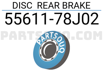 Suzuki 5561178J02 DISC REAR BRAKE