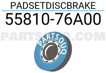 Suzuki 5581076A00 PADSETDISCBRAKE