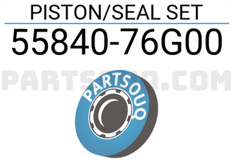 Suzuki 5584076G00 PISTON/SEAL SET