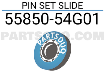 Suzuki 5585054G01 PIN SET SLIDE