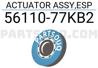 Suzuki 5611077KB2 ACTUATOR ASSY,ESP