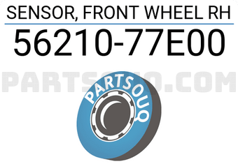 Suzuki 5621077E00 SENSOR, FRONT WHEEL RH
