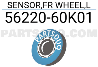 Suzuki 5622060K01 SENSOR,FR WHEEL,L