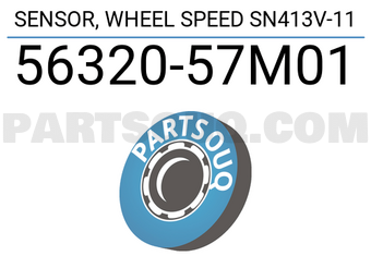 Suzuki 5632057M01 SENSOR, WHEEL SPEED SN413V-11