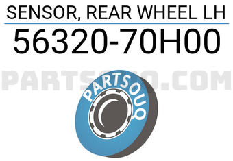 Suzuki 5632070H00 SENSOR, REAR WHEEL LH