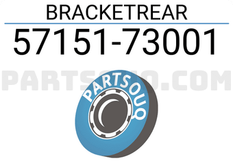 Suzuki 5715173001 BRACKETREAR