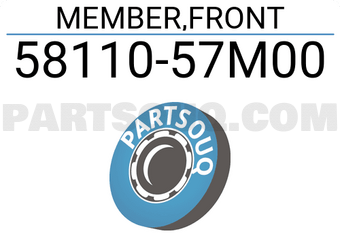 Suzuki 5811057M00 MEMBER,FRONT