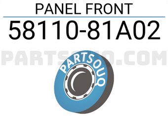 Suzuki 5811081A02 PANEL FRONT