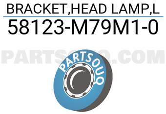 Suzuki 58123M79M10 BRACKET,HEAD LAMP,L