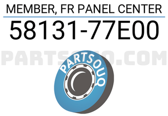 Suzuki 5813177E00 MEMBER, FR PANEL CENTER