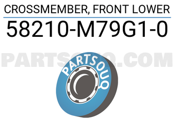 Suzuki 58210M79G10 CROSSMEMBER, FRONT LOWER