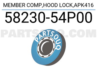 Suzuki 5823054P00 MEMBER COMP,HOOD LOCK,APK416