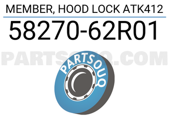 Suzuki 5827062R01 MEMBER, HOOD LOCK ATK412