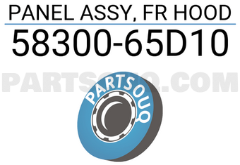 Suzuki 5830065D10 PANEL ASSY, FR HOOD