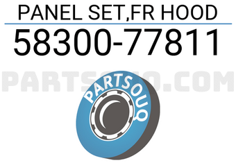 Suzuki 5830077811 PANEL SET,FR HOOD