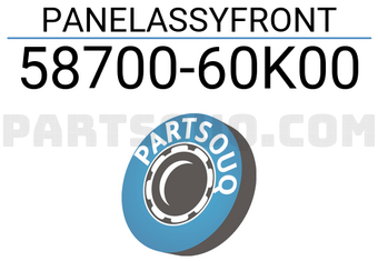 Suzuki 5870060K00 PANELASSYFRONT