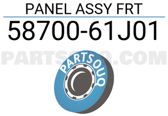Suzuki 5870061J01 PANEL ASSY FRT