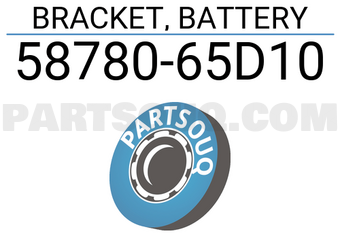 Suzuki 5878065D10 BRACKET, BATTERY