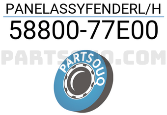 Suzuki 5880077E00 PANELASSYFENDERL/H