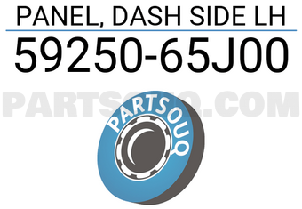 Suzuki 5925065J00 PANEL, DASH SIDE LH