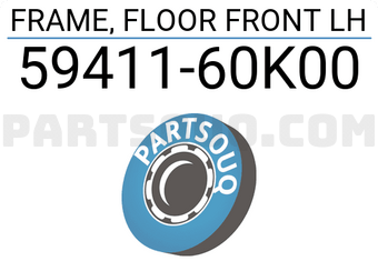 Suzuki 5941160K00 FRAME, FLOOR FRONT LH