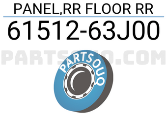 Suzuki 6151263J00 PANEL,RR FLOOR RR