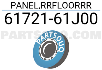 Suzuki 6172161J00 PANEL,RRFLOORRR