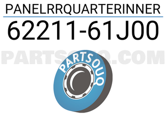 Suzuki 6221161J00 PANELRRQUARTERINNER