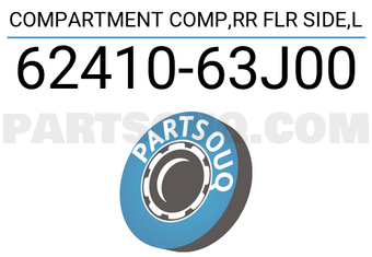Suzuki 6241063J00 COMPARTMENT COMP,RR FLR SIDE,L