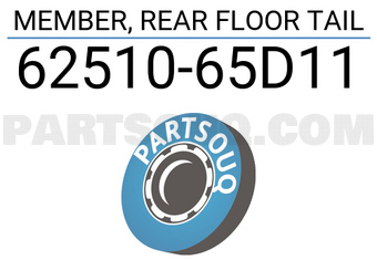 Suzuki 6251065D11 MEMBER, REAR FLOOR TAIL