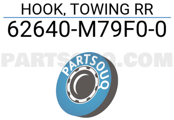 Suzuki 62640M79F00 HOOK, TOWING RR