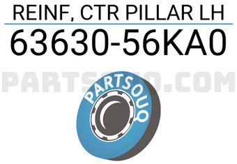 Suzuki 6363056KA0 REINF, CTR PILLAR LH