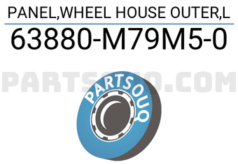 Suzuki 63880M79M50 PANEL,WHEEL HOUSE OUTER,L
