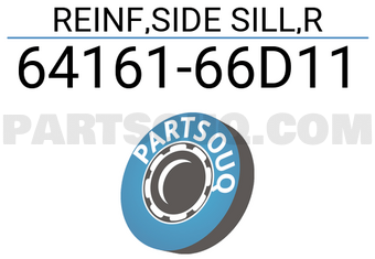 Suzuki 6416166D11 REINF,SIDE SILL,R