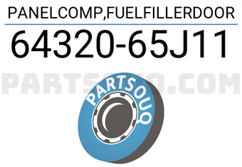 Suzuki 6432065J11 PANELCOMP,FUELFILLERDOOR