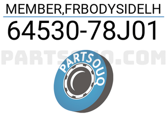 Suzuki 6453078J01 MEMBER,FRBODYSIDELH