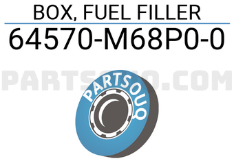 Suzuki 64570M68P00 BOX, FUEL FILLER