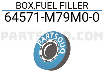 Suzuki 64571M79M00 BOX,FUEL FILLER