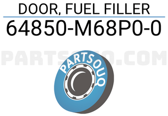 Suzuki 64850M68P00 DOOR, FUEL FILLER