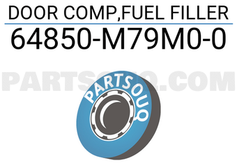 Suzuki 64850M79M00 DOOR COMP,FUEL FILLER
