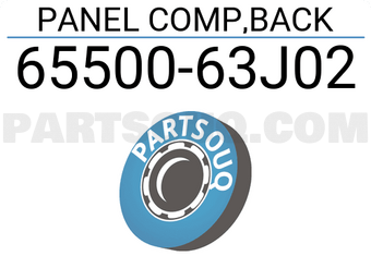 Suzuki 6550063J02 PANEL COMP,BACK