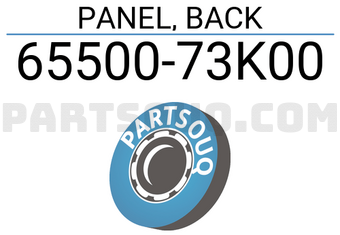 Suzuki 6550073K00 PANEL, BACK