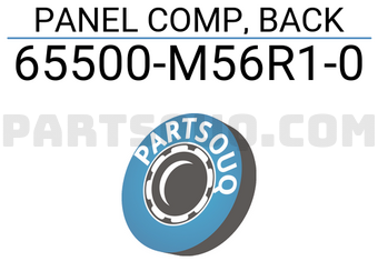 Suzuki 65500M56R10 PANEL COMP, BACK