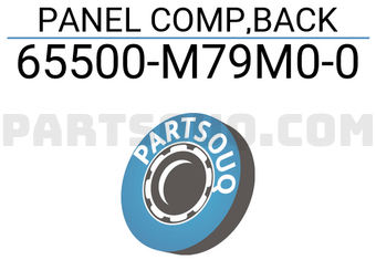 Suzuki 65500M79M00 PANEL COMP,BACK