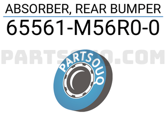 Suzuki 65561M56R00 ABSORBER, REAR BUMPER