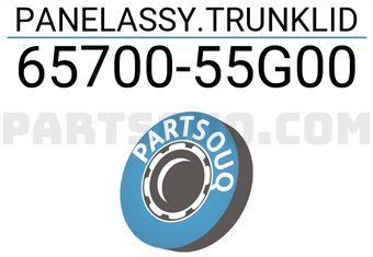 Suzuki 6570055G00 PANELASSY.TRUNKLID