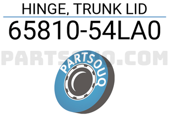 Suzuki 6581054LA0 HINGE, TRUNK LID