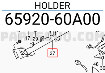 Suzuki 6592060A00 HOLDER