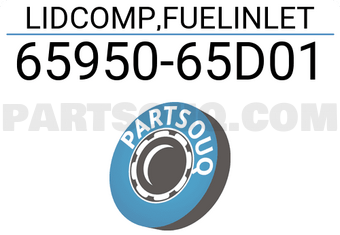 Suzuki 6595065D01 LIDCOMP,FUELINLET